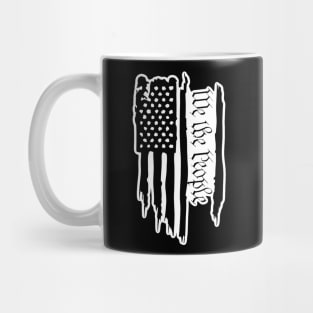 We the people tattered flag Mug